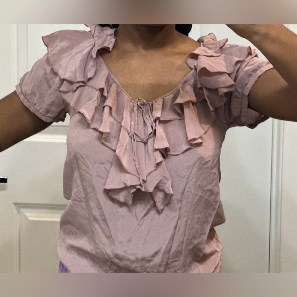 EUC 100%SILK Blouse 👚